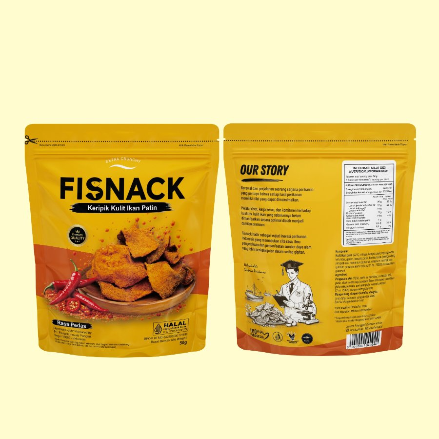 Fisnack Spicy 50 gr