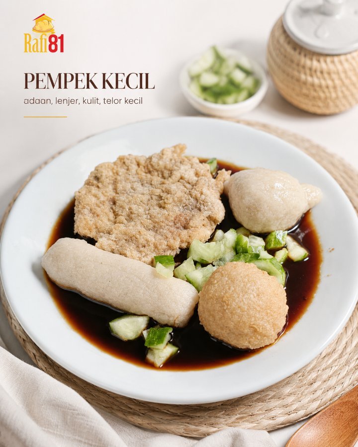 Paket Pempek Ikan Tenggiri isi 4 pcs Siap Makan